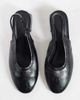 ASOS DESIGN ASOS DESIGN Sindy minimal block heeled slingback shoes in black - 4