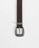 ASOS DESIGN ASOS DESIGN skinny belt with discs in brown - 3