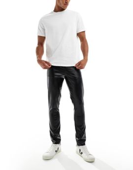 ASOS DESIGN ASOS DESIGN skinny pants in black faux leather