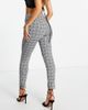 ASOS DESIGN ASOS DESIGN skinny pants in mono check-Multi - 2