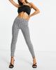 ASOS DESIGN ASOS DESIGN skinny pants in mono check-Multi - 3