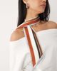 ASOS DESIGN ASOS DESIGN skinny scarf in striped print-Multi - 2