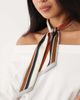 ASOS DESIGN ASOS DESIGN skinny scarf in striped print-Multi - 3