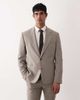 ASOS DESIGN ASOS DESIGN skinny suit jacket in light brown microtexture - 1