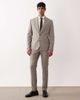 ASOS DESIGN ASOS DESIGN skinny suit jacket in light brown microtexture - 2