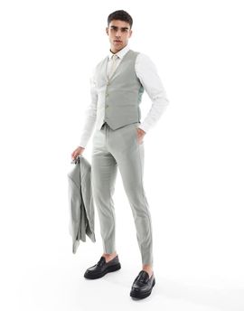 ASOS DESIGN ASOS DESIGN skinny suit pants in light green