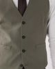 ASOS DESIGN ASOS DESIGN skinny suit vest in mid green - 3