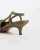 ASOS DESIGN ASOS DESIGN Skippy bow detail slingback kitten heel shoes in plaid-Multi - 4