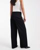 ASOS DESIGN ASOS DESIGN skirt pants with belt detail in black - 3