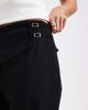 ASOS DESIGN ASOS DESIGN skirt pants with belt detail in black - 4