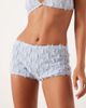 ASOS DESIGN ASOS DESIGN Skylar textured shorts in baby blue - 4