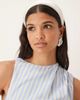 ASOS DESIGN ASOS DESIGN slash neck mini dress in blue stripes - 3