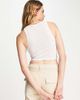 ASOS DESIGN ASOS DESIGN sleeveless ruched color block top in cream and white-Multi - 2