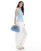 ASOS DESIGN ASOS DESIGN sleeveless shirred top in blue - 2