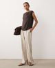 ASOS DESIGN ASOS DESIGN sleeveless top with wrap neck detail in chocolate-Brown - 2