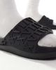 ASOS DESIGN ASOS DESIGN sliders in black with embossed roman numerals - 4