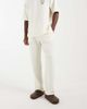 ASOS DESIGN ASOS DESIGN slim balloon fit linen look sweatpants in ecru - part of a set-White - 2