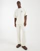 ASOS DESIGN ASOS DESIGN slim balloon fit linen look sweatpants in ecru - part of a set-White - 3