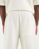 ASOS DESIGN ASOS DESIGN slim balloon fit linen look sweatpants in ecru - part of a set-White - 4