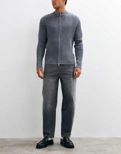ASOS DESIGN ASOS DESIGN slim barrel jean in washed gray
