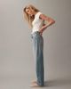 ASOS DESIGN ASOS DESIGN slim barrel jeans in vintage wash-Blue - 2