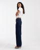 ASOS DESIGN ASOS DESIGN slim barrel leg jeans in rich rinse wash-Navy - 3