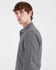 ASOS DESIGN ASOS DESIGN slim fit check shirt in black - 4