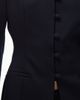 ASOS DESIGN ASOS DESIGN slim fit high neck blazer in navy - 3
