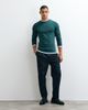 ASOS DESIGN ASOS DESIGN slim fit long sleeve T-shirt in dark green - 2