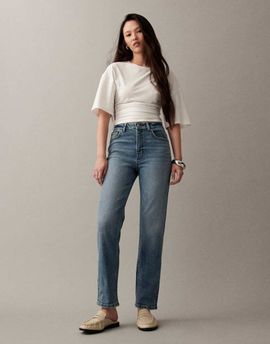 ASOS DESIGN ASOS DESIGN slim fit mom jeans in vintage wash-Blue