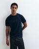ASOS DESIGN ASOS DESIGN slim fit t-shirt in navy smart waffle - 2