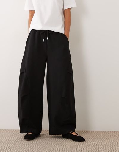 ASOS DESIGN ASOS DESIGN slim jogger with pleats set in black-Green