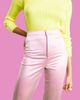 ASOS DESIGN ASOS DESIGN slim leg disco pant in pink - 3