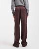 ASOS DESIGN ASOS DESIGN slim leg pants in cord in plum-Purple - 3