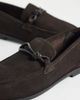 ASOS DESIGN ASOS DESIGN slim loafers with knotted snaffle in brown suede - 2