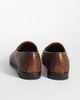 ASOS DESIGN ASOS DESIGN slim loafers with tassel in brown leather weave - 4