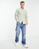 ASOS DESIGN ASOS DESIGN slim oxford shirt in green yarn dye - 4