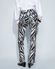 ASOS DESIGN ASOS DESIGN slim pencil heel jeans in zebra print-Multi - 3