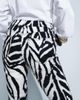 ASOS DESIGN ASOS DESIGN slim pencil heel jeans in zebra print-Multi - 4