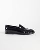 ASOS DESIGN ASOS DESIGN slim penny loafer with ruching in black - 1
