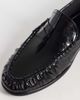 ASOS DESIGN ASOS DESIGN slim penny loafer with ruching in black - 3