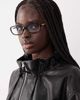 ASOS DESIGN ASOS DESIGN slim square sunglasses in tort with metal temples-Brown - 1