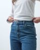 ASOS DESIGN ASOS DESIGN slim straight leg jeans in mid wash blue - 2