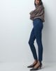ASOS DESIGN ASOS DESIGN slim straight stirrup jean in mid wash blue - 1
