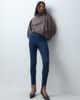 ASOS DESIGN ASOS DESIGN slim straight stirrup jean in mid wash blue - 3