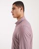 ASOS DESIGN ASOS DESIGN slim stripe shirt in red - 4