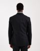 ASOS DESIGN ASOS DESIGN slim suit blazer in black linen-rich twill - 4