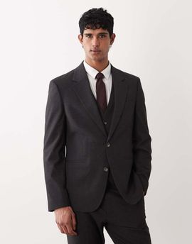 ASOS DESIGN ASOS DESIGN slim suit jacket in mid gray