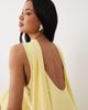 ASOS DESIGN ASOS DESIGN slinky maxi dress with scarf detail in lemon-Yellow - 2