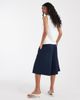ASOS DESIGN ASOS DESIGN slinky twill tailored Bermuda shorts in navy - 3